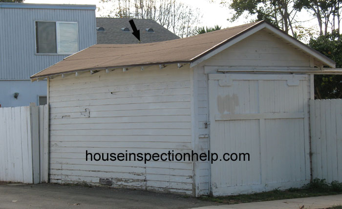 Sagging Garage Roof