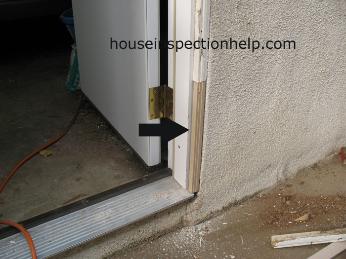 Repaired Door Stucco Molding