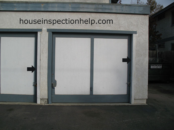 Wood Garage Trim Replaced